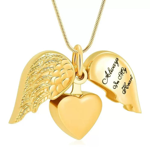 Double layer can be opened heart urn pendant memory pendant