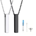 New Design Ashes Straight Bar Pendant for Men and Women